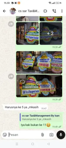 Testimonial Papan Bunga harapankarya